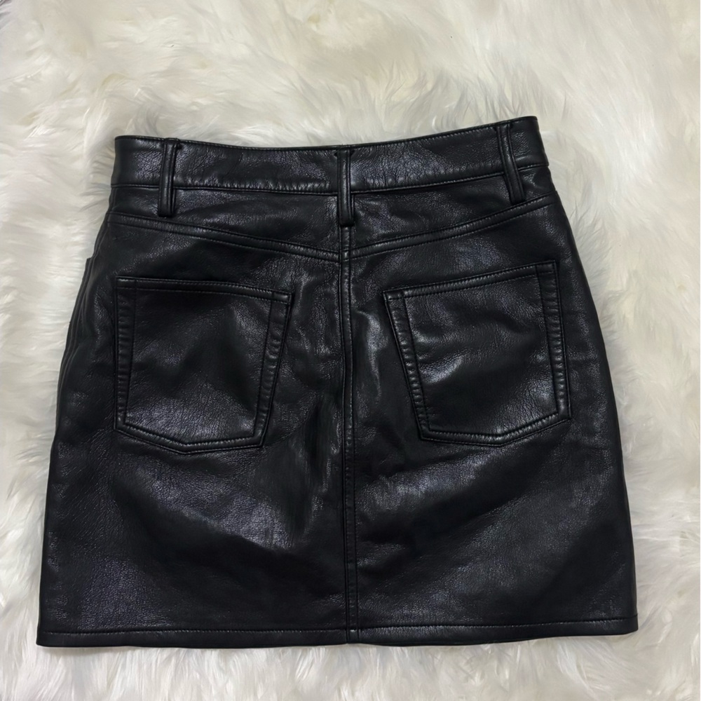 Aritzia Leather Skirt - Picture 3 of 3